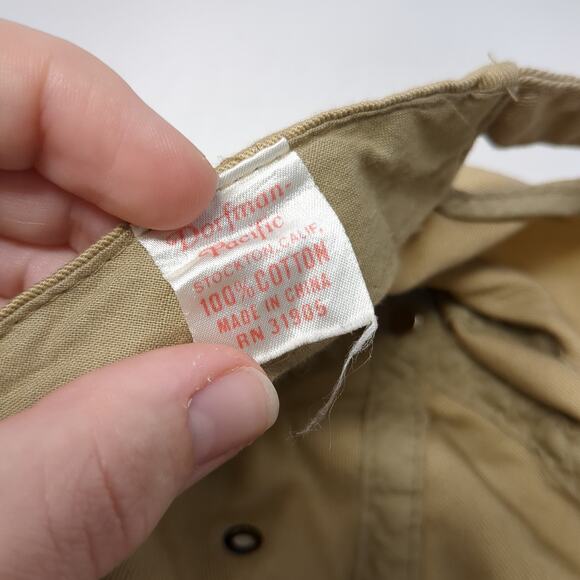 Strike Force Red Slideback Baseball Cap Beige One Size 6 Panel Dorfman Pacific - Picture 9 of 9